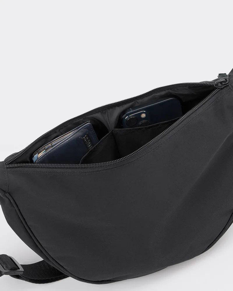 bewakoof  Unisex Black Crossbody Shoulder Sling Bag  | Best Price UAE
